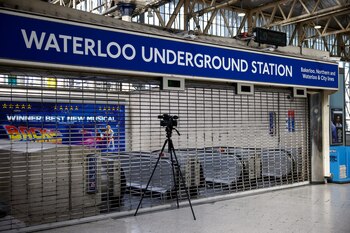 Una vista de una cámara