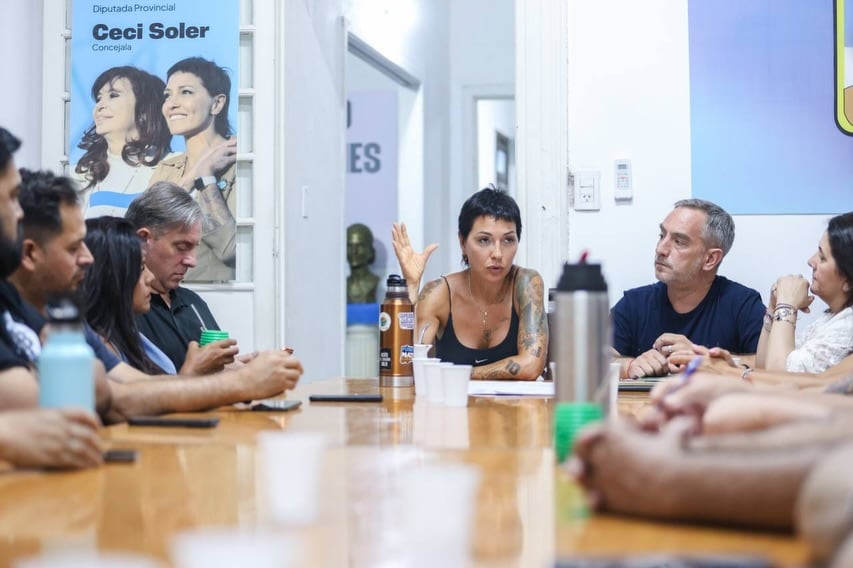 La titular del PJ quilmeño, Mayra Mendoza