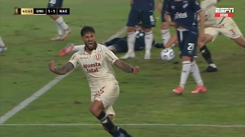 gol cain fara universitario vs nacional grupo b copa libertadores 2026 video hoy