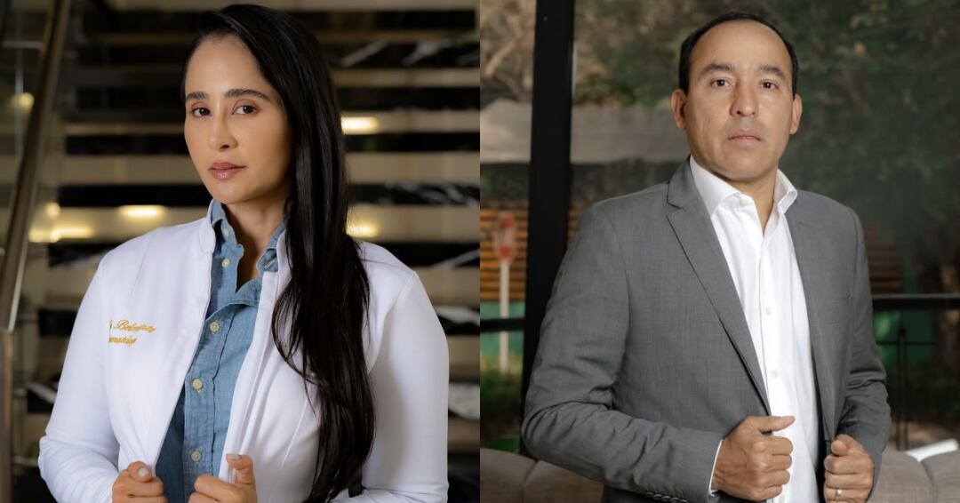 Lily Paola Balmonte y Carlos Cala, dueños del consultorio donde murió Carolina Marenco, nunca autorizaron la realización de la liposucción en las instalaciones - crédito @dralilybelmontedermatologa/IG y @drcarloscala/IG