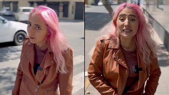 La creadora de contenido publica