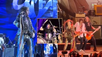 Así fue el regreso de Aerosmith a los escenarios después de 3 años: Dave Grohl, Johnny Depp, Guns N’ Roses y más sorpresas