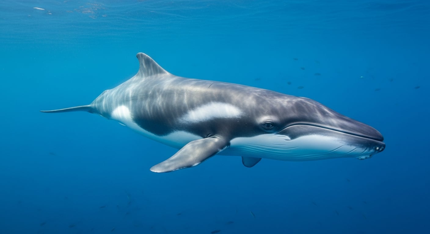El estudio describe que las ballenas azules detectan gradientes de temperatura para ubicar concentraciones de krill (Imagen Ilustrativa Infobae)