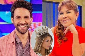 Rodrigo González y Magaly Medina