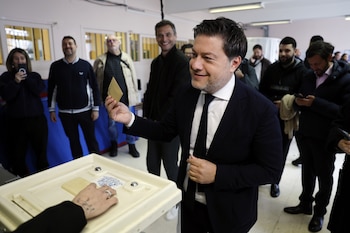 En Marsella, segunda ciudad más poblada del país, el socialista Benoît Payan fue reelegido como alcalde con el 53% de los votos (EFE/EPA/GUILLAUME HORCAJUELO)