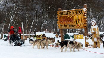La cabaña, que recibía a