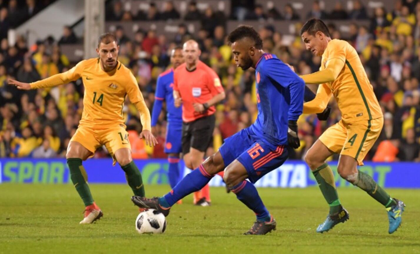 Colombia y Australia se volverán a encontrar después de siete años, luego de aquel amistoso en 2018 - crédito Conmebol