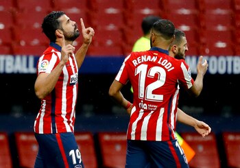 El jugador del Atlético de