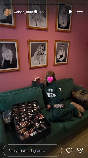 El reencuentro de Wanda Nara con sus hijas