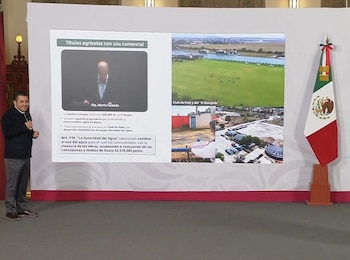 Conagua concesiones agrícolas diputado Mario Calzada