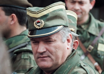Mladic, en 1993. (Chris Helgren/Reuters)