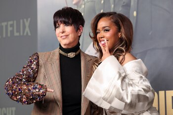 "Había cantado una de las mejores interpretaciones vocales que he oído en mi vida”, admitió Diane Warren sobre la primera vez que escuchó la interpretación de H.E.R. (REUTERS/Mario Anzuoni)