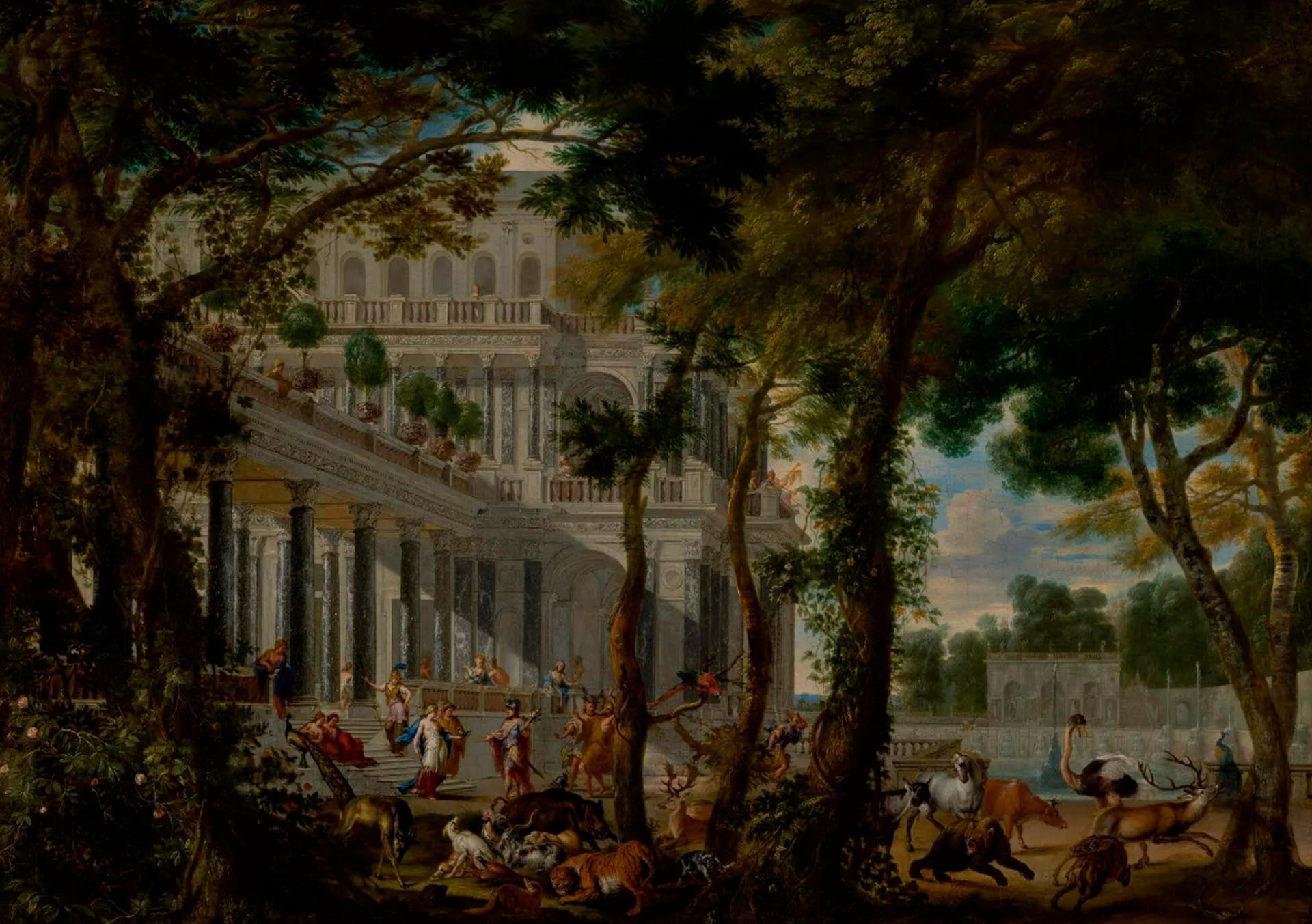 «Ulises en el palacio de Circe», de Wilhelm Schubert van Ehrenberg y Carl Borromäus Andreas Ruthart