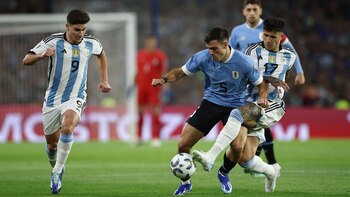 Alineaciones Argentina vs Uruguay: equipos
