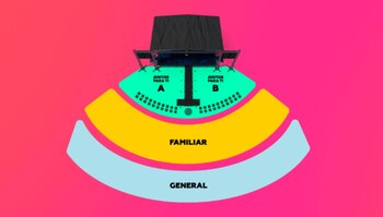 Zonas y precios de 'Juntos