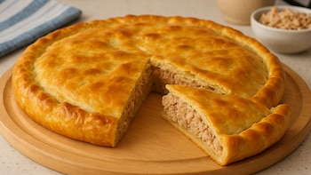 Receta de tarta de caballa,