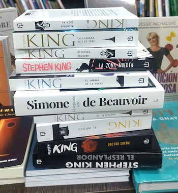 Parte de los libros que