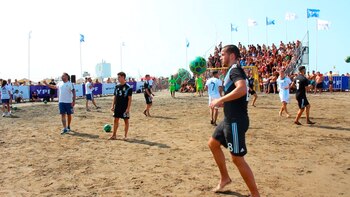 Los jugadores de las selecciones