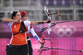 Gabriela Schloesser consiguió la medalla de Juegos Olímpicos en Tokio 2020. (REUTERS/Clodagh Kilcoyne)