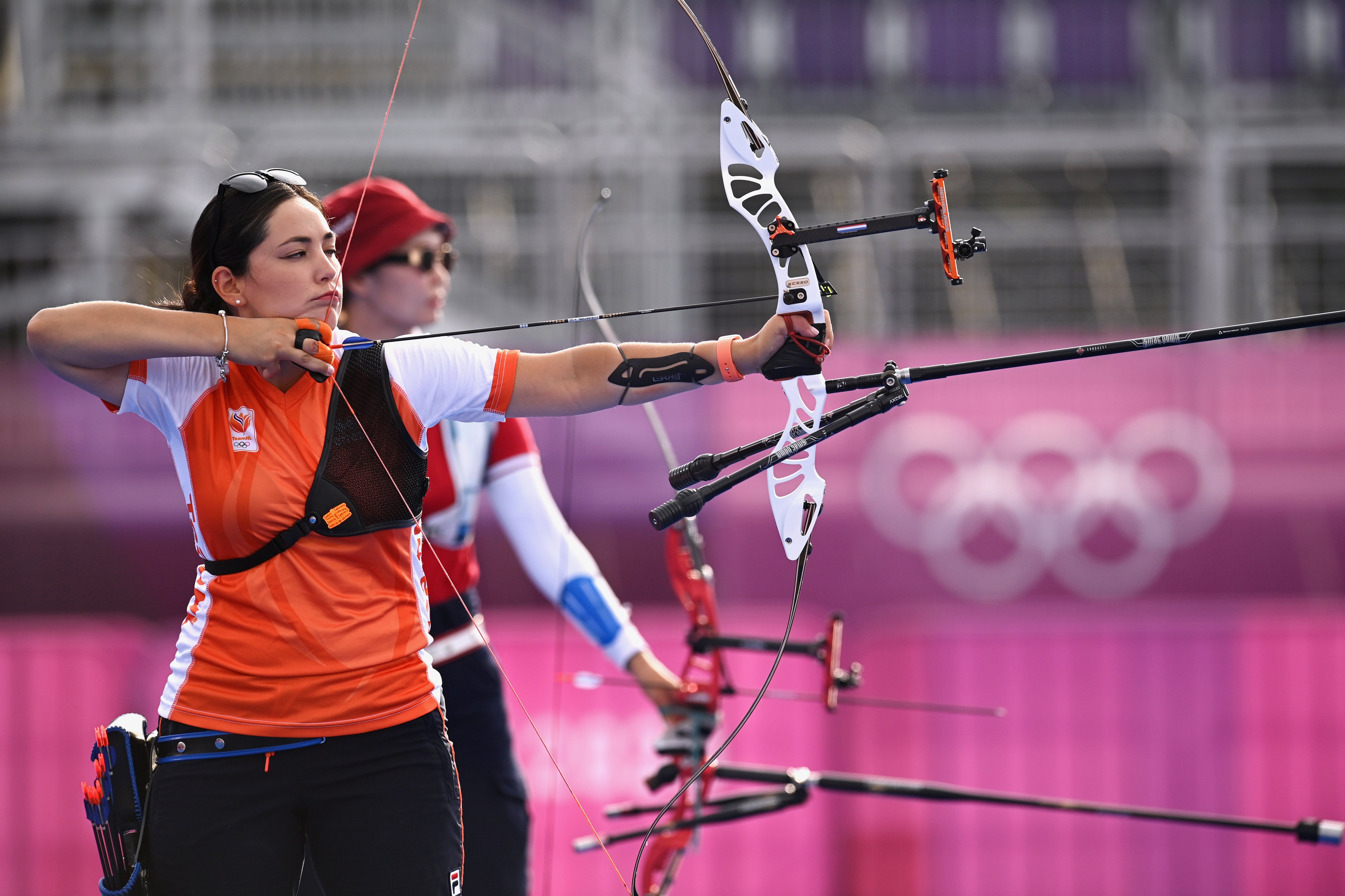 Gabriela Schloesser consiguió la medalla de Juegos Olímpicos en Tokio 2020. (REUTERS/Clodagh Kilcoyne)
