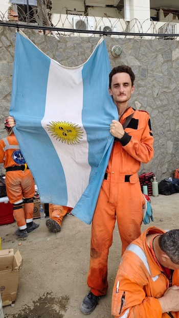 rescatistas argentinos en venezuela