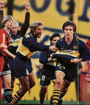 Guillermo Barros Schelotto, con la