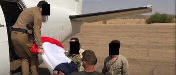 El cuerpo de Leuk fue