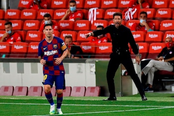 Messi-Simeone, una relación distante (Foto: