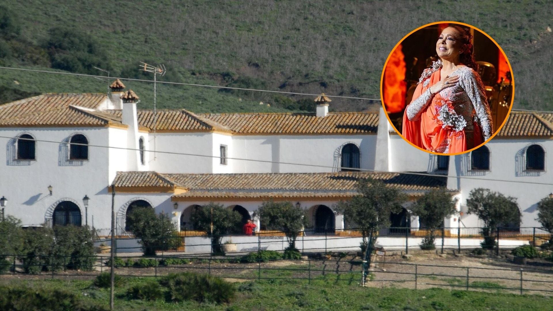 La finca Cantora de Isabel Pantoja en Cádiz (INFOBAE).