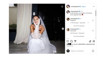 Oriana Sabatini cumplió su sueño