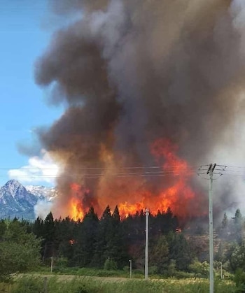 Incendio en Epuyén (