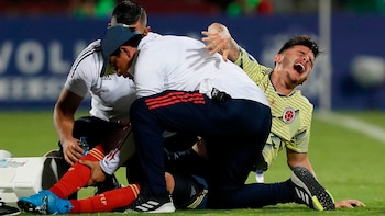 La terrible lesión del colombiano