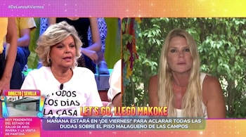 Terelu Campos en 'De lunes a viernes'. (Mediaset España)