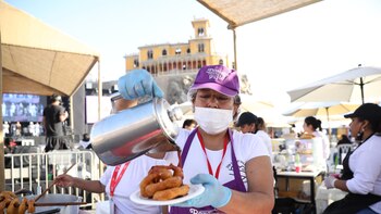 Los picarones también se hicieron