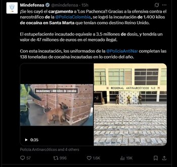 Las autoridades estimaron que el