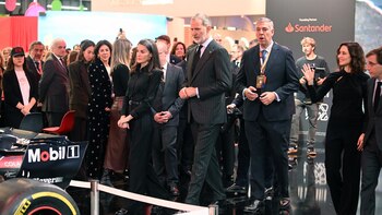 Los Reyes visitan el 'stand'