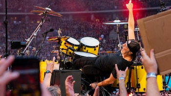 Metallica batió un récord histórico de asistencia en Berlín con su concierto en el Olympiastadion