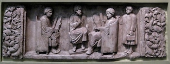 Relieve de los años 180-185