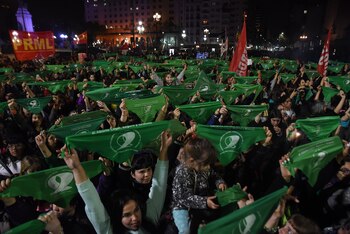 El "pañuelazo" ya es un