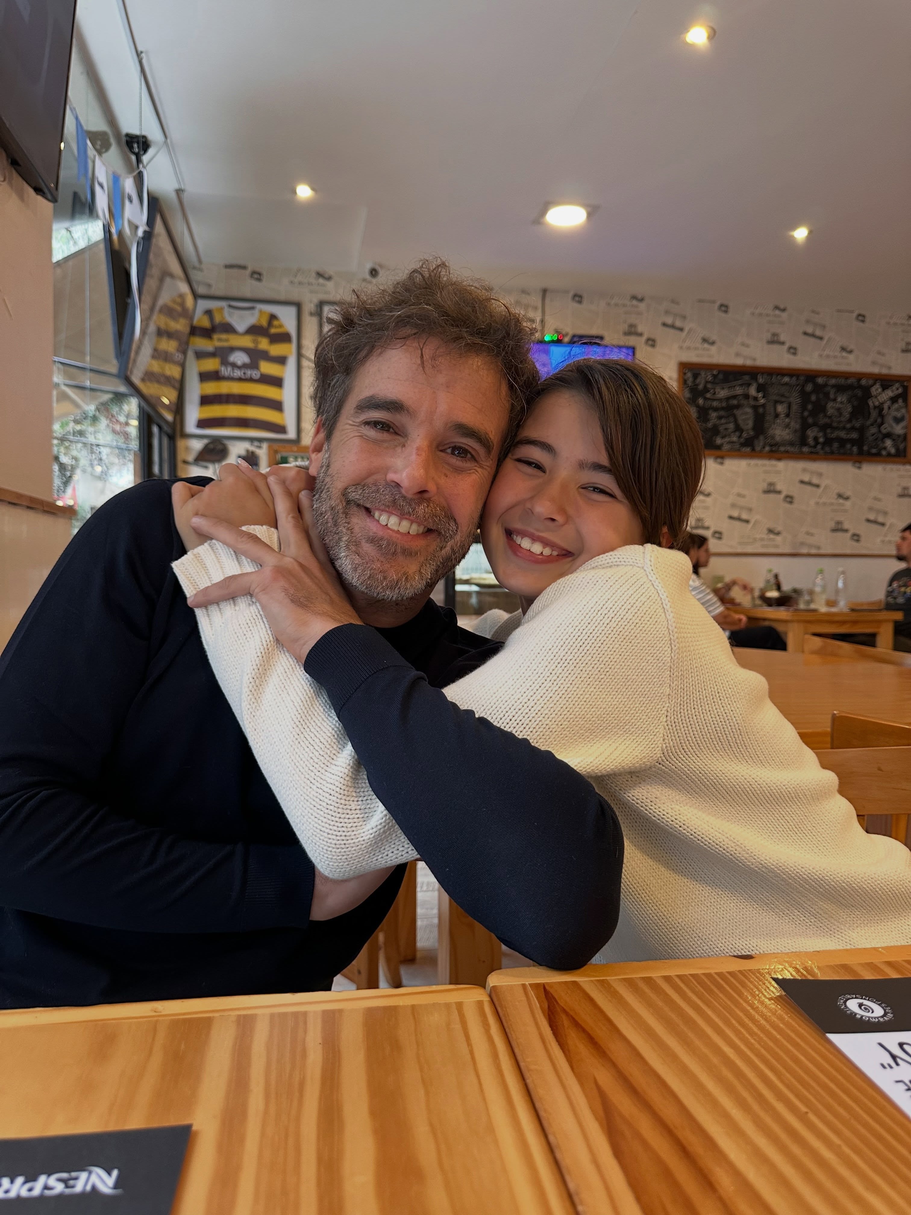 Nicolás Cabré saludó a su hija Rufina por su cumpleaños: