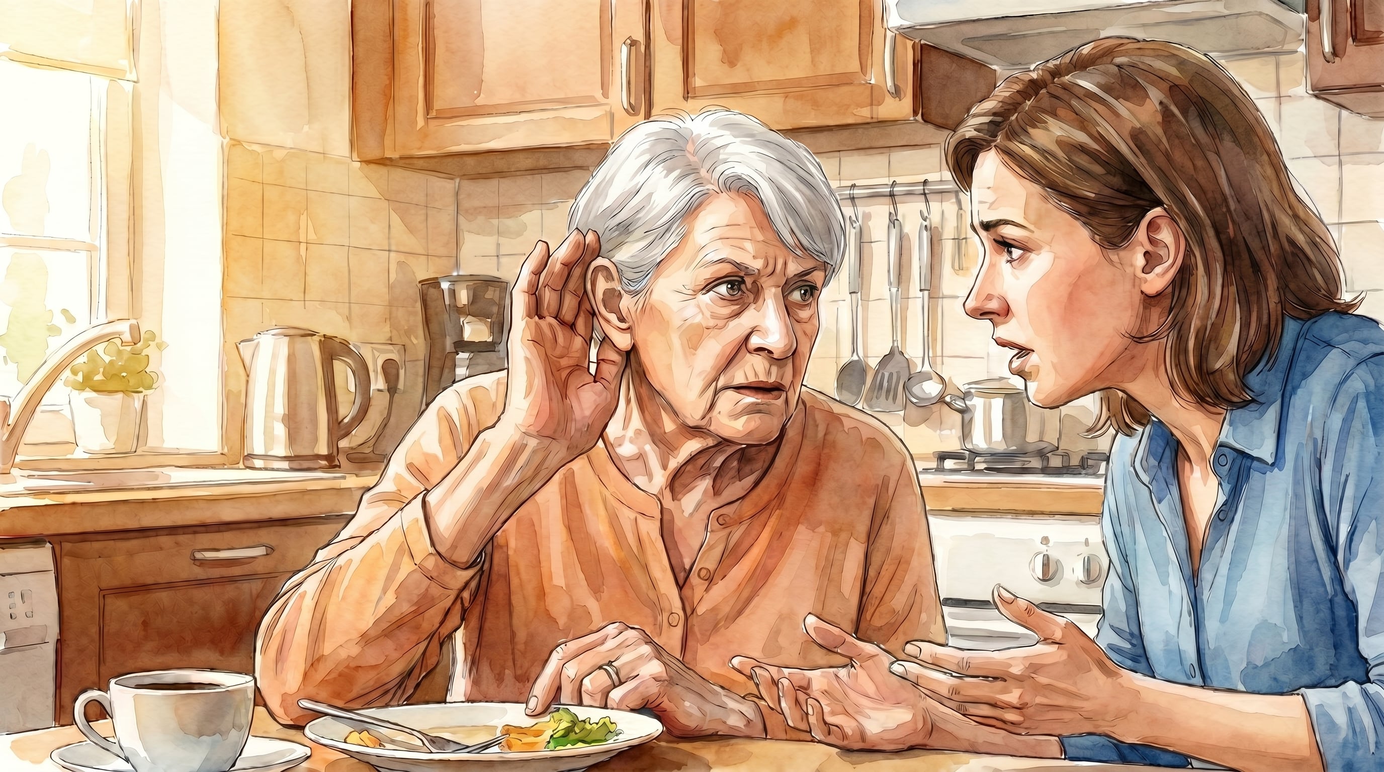 La Organización Mundial de la Salud estima que para 2050 alrededor de 2.500 millones de personas podrían convivir con algún grado de pérdida auditiva (Imagen Ilustrativa Infobae)