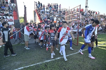 Pulga Rodríguez, en el Club Ñuñorco (Instagram: @club.nunorco.oficial)