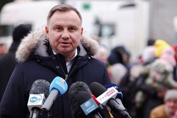 El presidente polaco, Andrzej Duda