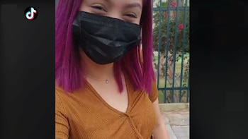 La universitaria no dejaba de