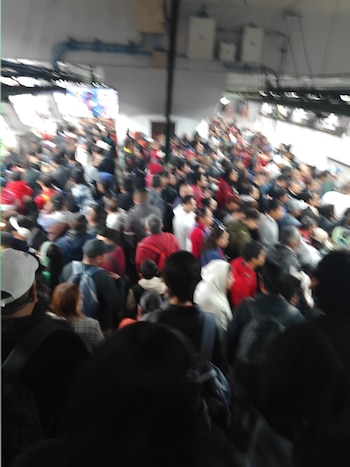 Avance en tiempo real de las diversas líneas de la red de transporte público capitalino.