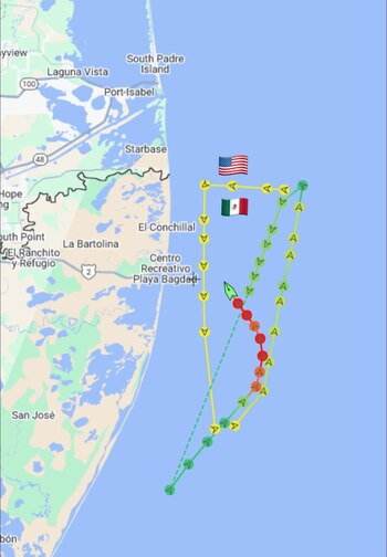 Zona de vigilancia del buque