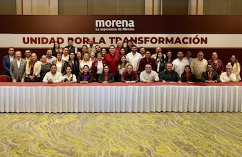 La líder morenista Ariadna Montiel ya moviliza al partido rumbo a las elecciones de 2027.
Crédito: X/ @A_MontielR