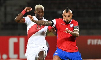 Chile y Perú se enfrentaron