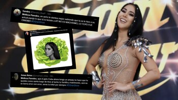 Melissa Paredes es blanco de