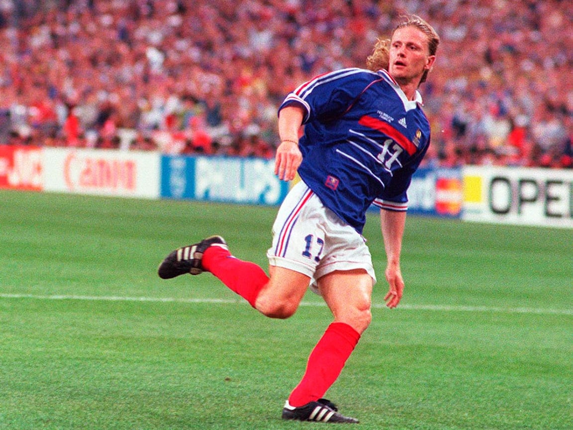 Emmanuel Petit ganó el Mundial 1998 y la Eurocopa del 2000 con Francia (Shutterstock)